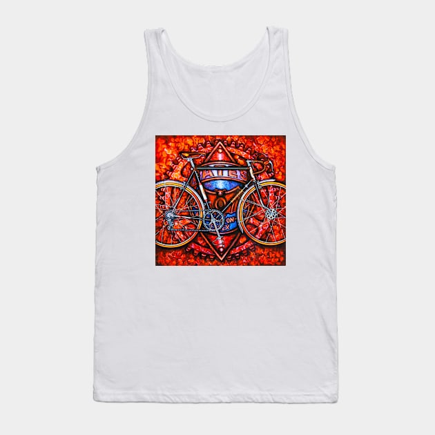 Bates Bicycle Tank Top by markhowardjones